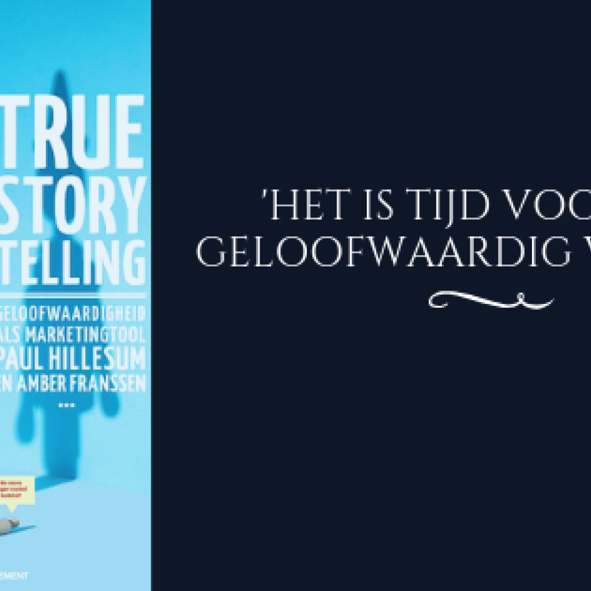 RECENSIE TRUE STORYTELLING Blog Proistamenos