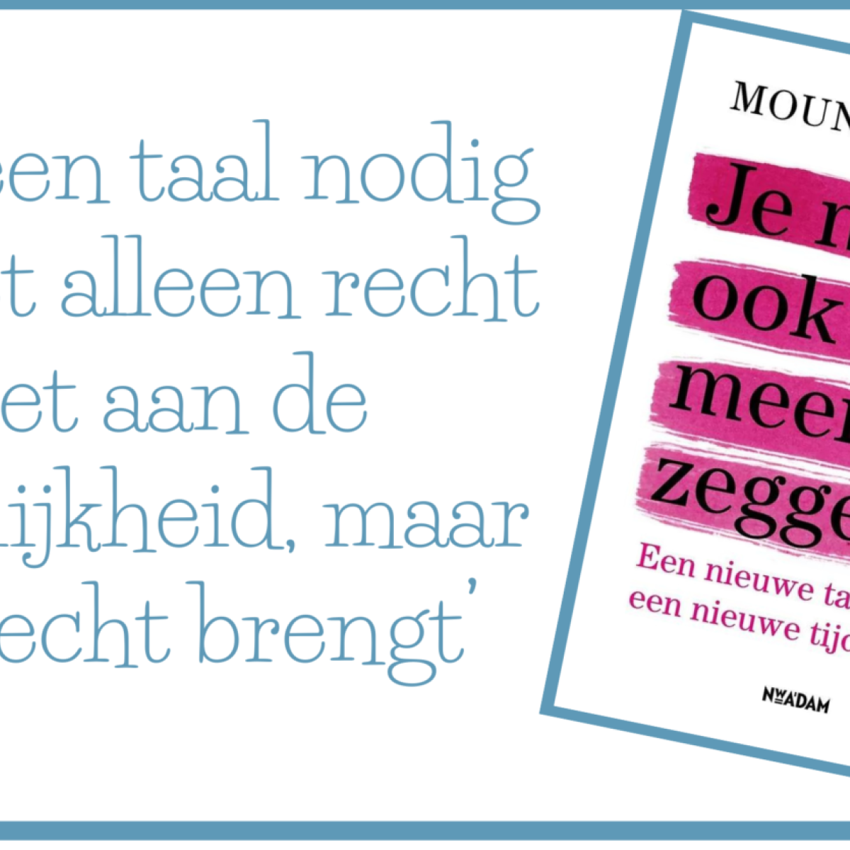 JE MAG OOK NIETS MEER ZEGGEN Blog Proistamenos JE MAG OOK NIETS MEER ZEGGEN Blog Proistamenos